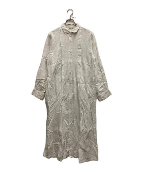ARTS&SCIENCE（アーツアンドサイエンス）ARTS&SCIENCE (アーツアンドサイエンス) コットンリネンワンピース ホワイト サイズ:1の古着・服飾アイテム