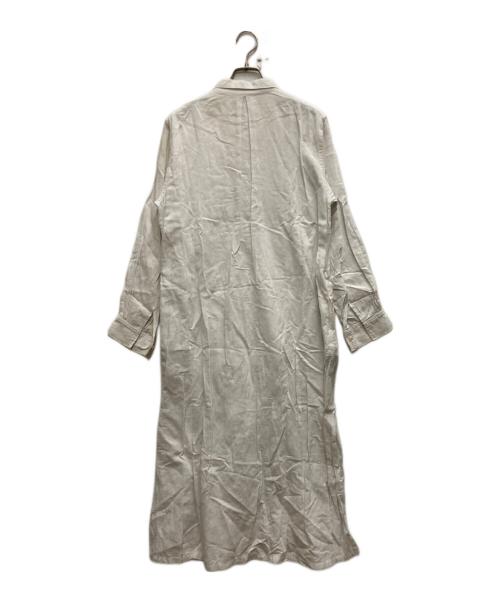 ARTS&SCIENCE（アーツアンドサイエンス）ARTS&SCIENCE (アーツアンドサイエンス) コットンリネンワンピース ホワイト サイズ:1の古着・服飾アイテム