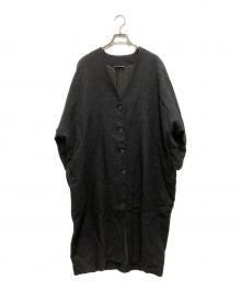 ART SPORTS（アートスポーツ）の古着「リネンウールコート」｜グレー