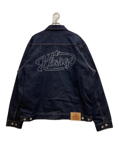 X-LARGE（エクストララージ）X-LARGE (エクストララージ) STAR LOGO DENIM JACKET インディゴ サイズ:XLの古着・服飾アイテム