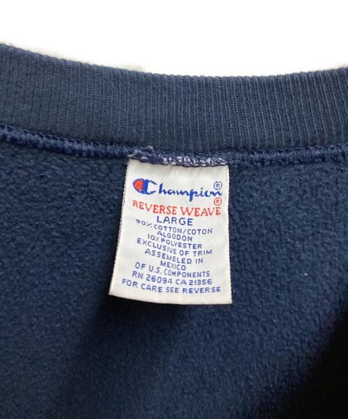 Champion（チャンピオン）Champion (チャンピオン) 90sリバースウィーブスウェット ネイビー サイズ:Lの古着・服飾アイテム