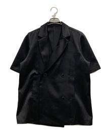 RIM.ARK（リムアーク）の古着「W-breasted H/S JK」｜ネイビー