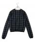 RIM.ARK (リムアーク) Sheer check knit tops シアー チェック ニット トップス 460HAS70-1011 ブラック サイズ:FREE：5000円