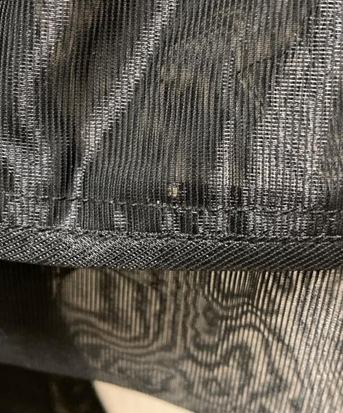 UN3D.（アンスリード）UN3D. (アンスリード) シアーライダースジャケット ブラック サイズ:FREEの古着・服飾アイテム