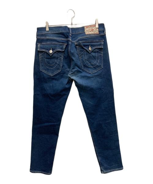 TRUE RELIGION（トゥルー レリジョン）TRUE RELIGION (トゥルー レリジョン) ROCCO SN FLAP SKINNY インディゴ サイズ:81cm (W32)の古着・服飾アイテム
