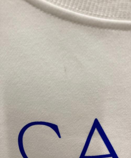 CASABLANCA（カサブランカ）CASABLANCA (カサブランカ) Par Avion スウェット ホワイト サイズ:Lの古着・服飾アイテム