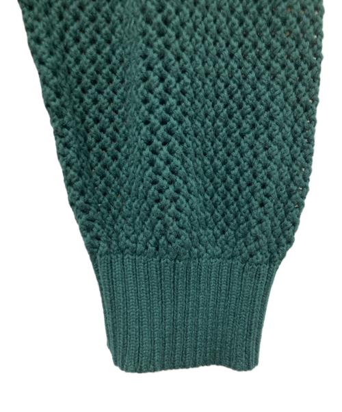 X-LARGE（エクストララージ）X-LARGE (エクストララージ) MESH SWEATER グリーン サイズ:Ｌの古着・服飾アイテム