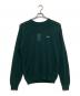 X-LARGE（エクストララージ）の古着「MESH SWEATER」｜グリーン