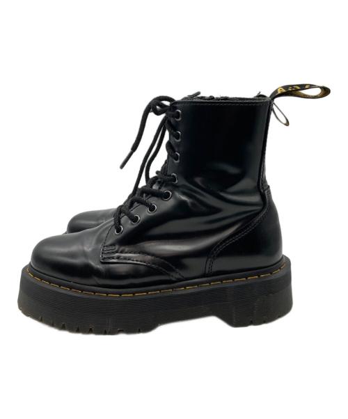 Dr.Martens（ドクターマーチン）Dr.Martens (ドクターマーチン) JADON 8ホールブーツ ブラック サイズ:US 8 Lの古着・服飾アイテム