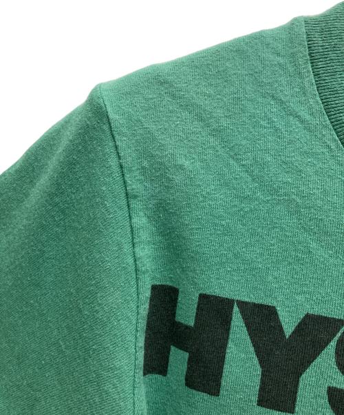 hysteric（ヒステリック）Hysteric (ヒステリック) ガールプリントTシャツ グリーン サイズ:FREEの古着・服飾アイテム