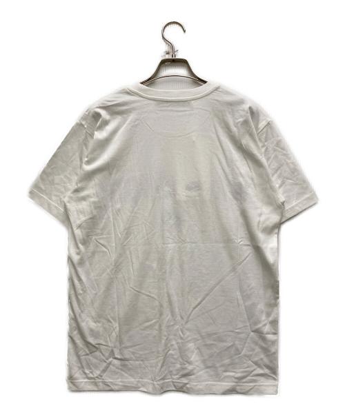 Kimhekim（キムヘキム）KIMHEKIM (キムヘキム) ローズロゴプリントTシャツ ホワイト サイズ:Mの古着・服飾アイテム