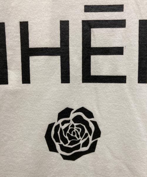 Kimhekim（キムヘキム）KIMHEKIM (キムヘキム) ローズロゴプリントTシャツ ホワイト サイズ:Mの古着・服飾アイテム