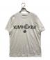 KIMHEKIM（キムヘキム）の古着「ローズロゴプリントTシャツ」｜ホワイト