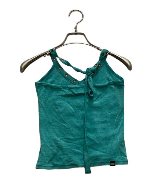 Hysteric Glamour（ヒステリックグラマー）Hysteric Glamour (ヒステリックグラマー) SICKLE GIRL ホルターネック グリーン サイズ:FREEの古着・服飾アイテム