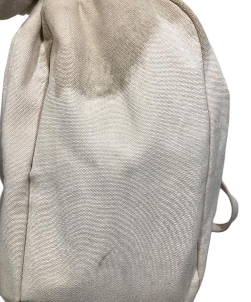 son of the cheese（（サノバチーズ））son of the cheese (（サノバチーズ）) FlowerStitch CanvasBag ベージュの古着・服飾アイテム