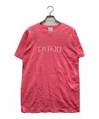 patouパトゥ）の古着「ロゴプリントＴシャツ」｜ピンク
