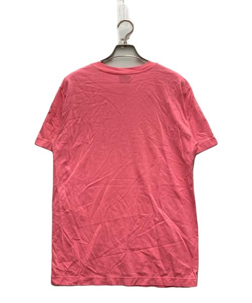 patou（パトゥ）Patou (パトゥ) ロゴプリントＴシャツ ピンク サイズ:Sの古着・服飾アイテム