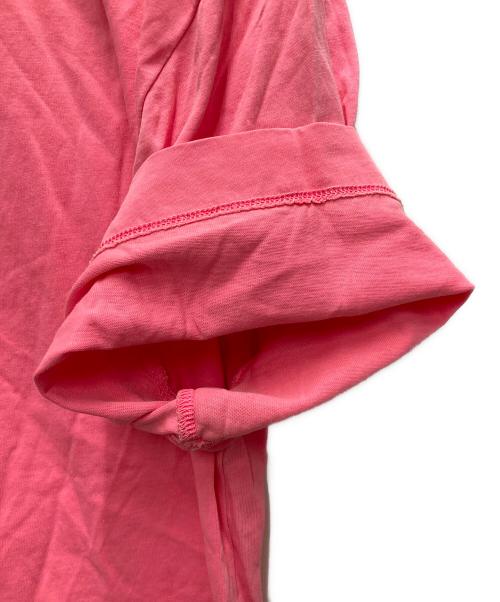 patou（パトゥ）Patou (パトゥ) ロゴプリントＴシャツ ピンク サイズ:Sの古着・服飾アイテム