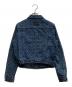 ARMANI EXCHANGE (アルマーニ エクスチェンジ) オールオーバーロゴ デニムジャケット インディゴ サイズ:XS：15000円