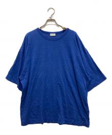 DRIES VAN NOTEN（ドリスヴァンノッテン）の古着「クルーネックTシャツ」｜ブルー