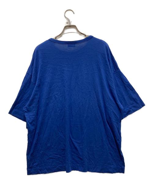 DRIES VAN NOTEN（ドリスヴァンノッテン）DRIES VAN NOTEN (ドリスヴァンノッテン) クルーネックTシャツ ブルー サイズ:Mの古着・服飾アイテム