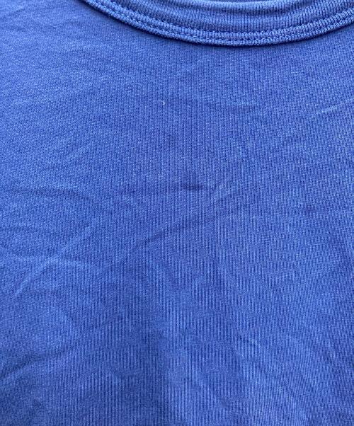 DRIES VAN NOTEN（ドリスヴァンノッテン）DRIES VAN NOTEN (ドリスヴァンノッテン) クルーネックTシャツ ブルー サイズ:Mの古着・服飾アイテム
