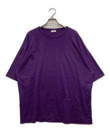 DRIES VAN NOTEN（ドリスヴァンノッテン）の古着「クルーネックTシャツ」｜パープル