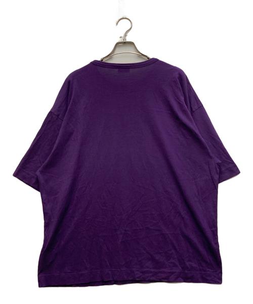 DRIES VAN NOTEN（ドリスヴァンノッテン）DRIES VAN NOTEN (ドリスヴァンノッテン) クルーネックTシャツ パープル サイズ:Mの古着・服飾アイテム