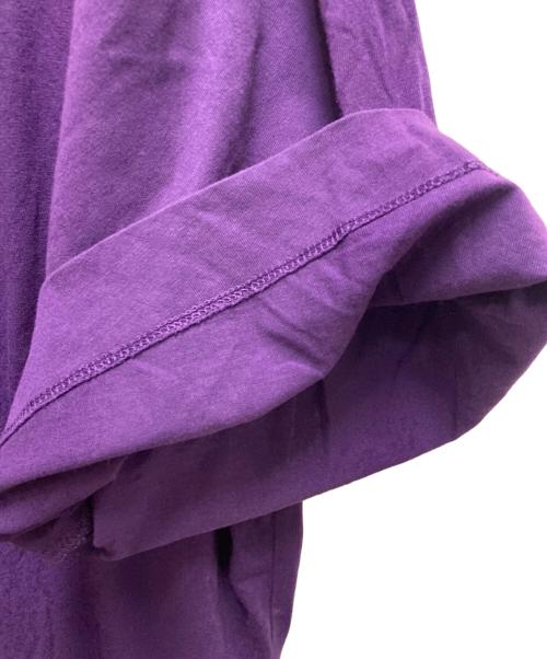 DRIES VAN NOTEN（ドリスヴァンノッテン）DRIES VAN NOTEN (ドリスヴァンノッテン) クルーネックTシャツ パープル サイズ:Mの古着・服飾アイテム