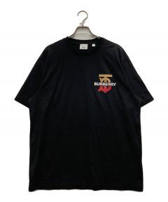 中古・古着通販】BURBERRY (バーバリー) TB Logo Print Cotton T-Shirt