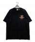 BURBERRY（バーバリー）の古着「MONOGRAM MOTIF COTTON OVERSIZE T-SHIRT」｜ブラック