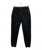 LOUIS VUITTONルイ ヴィトン）の古着「19SS サイドジップ スウェットパンツ」｜ブラック