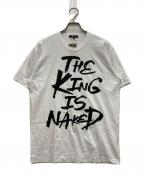 COMME des GARCONS HOMME PLUSコムデギャルソンオムプリュス）の古着「プリントTシャツ」｜ホワイト
