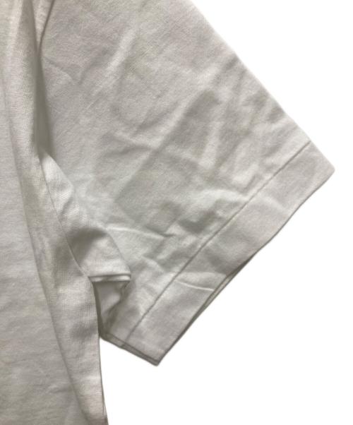 COMME des GARCONS HOMME PLUS（コムデギャルソンオムプリュス）COMME des GARCONS HOMME PLUS (コムデギャルソンオムプリュス) プリントTシャツ ホワイト サイズ:Mの古着・服飾アイテム
