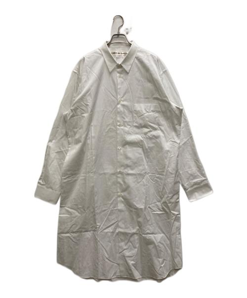 COMME des GARCONS（コムデギャルソン）COMME des GARCONS (コムデギャルソン) オーバーサイズロングシャツ ホワイト サイズ:Mの古着・服飾アイテム