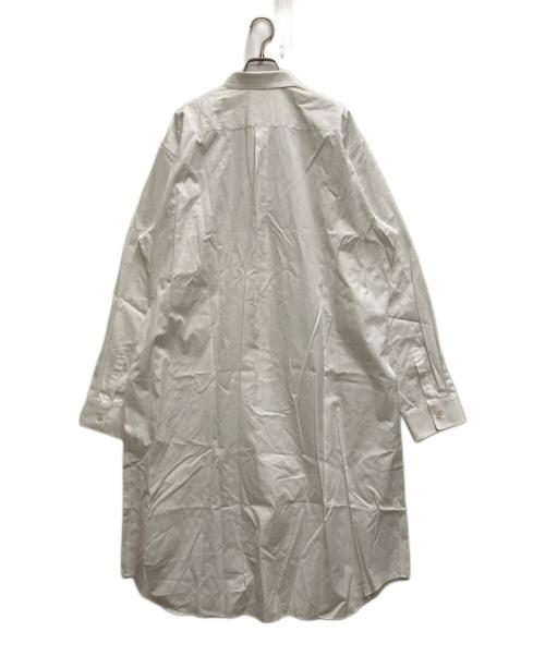 COMME des GARCONS（コムデギャルソン）COMME des GARCONS (コムデギャルソン) オーバーサイズロングシャツ ホワイト サイズ:Mの古着・服飾アイテム