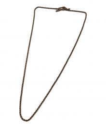 ete（エテ）の古着「ロウ ラリエットネックレス」｜ゴールド