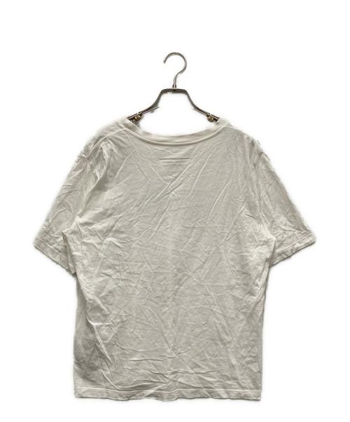 MM6 Maison Margiela（エムエムシックスメゾンマルジェラ）MM6 Maison Margiela (エムエムシックスメゾンマルジェラ) ダメージ加工Tシャツ ホワイト サイズ:Sの古着・服飾アイテム