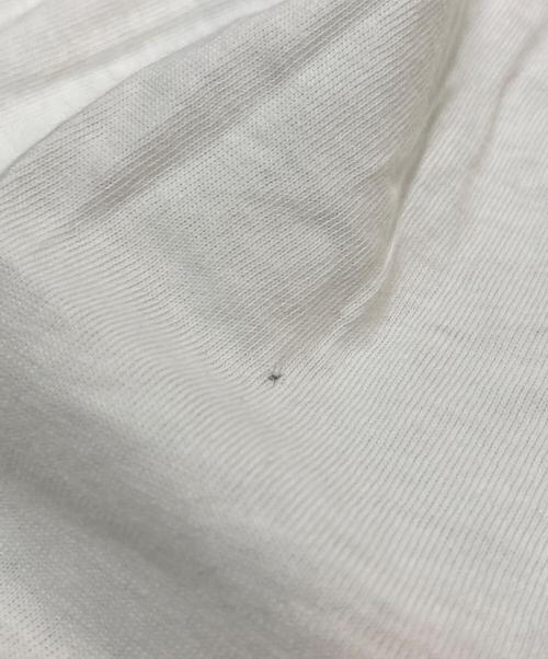 MM6 Maison Margiela（エムエムシックスメゾンマルジェラ）MM6 Maison Margiela (エムエムシックスメゾンマルジェラ) ダメージ加工Tシャツ ホワイト サイズ:Sの古着・服飾アイテム