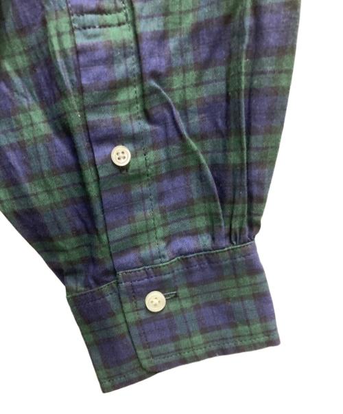 ADULT ORIENTED ROBES（アダルトオリエンテッドローブス）ADULT ORIENTED ROBES (アダルトオリエンテッドローブス) Flannnel Check LS Shirt BLACK WATCH グリーン サイズ:Lの古着・服飾アイテム