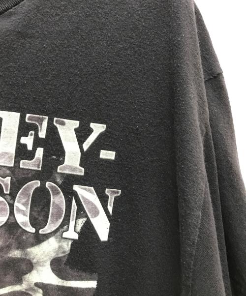 HARLEY-DAVIDSON（ハーレーダビッドソン）HARLEY-DAVIDSON (ハーレーダビッドソン) プリント半袖Tシャツ ブラック サイズ:不明の古着・服飾アイテム