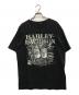 HARLEY-DAVIDSON（ハーレーダビッドソン）の古着「プリント半袖Tシャツ」｜ブラック