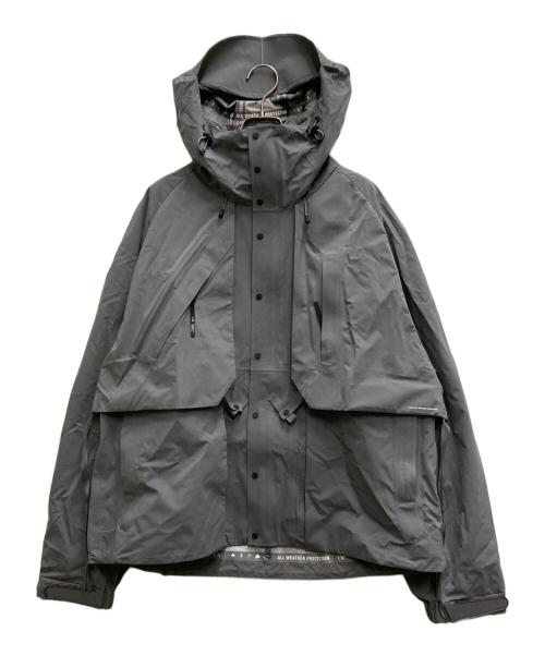 F/CE.（エフシーイー）F/CE. (エフシーイー) PERTEX WATERPROOF LAYERING SHELL グレー サイズ:Mの古着・服飾アイテム