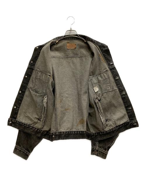 LEVI'S（リーバイス）LEVI'S (リーバイス) 99s 先染め70507ブラックデニムジャケット ブラック サイズ:XLの古着・服飾アイテム