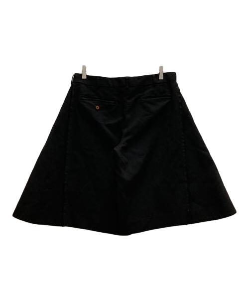 COMME des GARCONS HOMME PLUS（コムデギャルソンオムプリュス）COMME des GARCONS HOMME PLUS (コムデギャルソンオムプリュス) ポリ縮絨インサイドアウトワイドショーツ ブラック サイズ:Sの古着・服飾アイテム