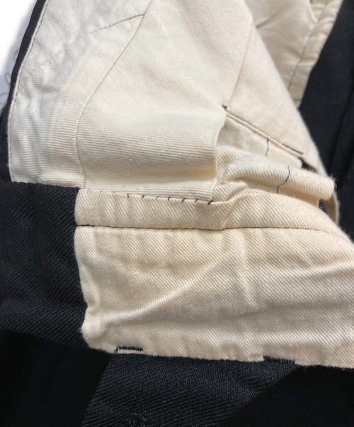 COMME des GARCONS HOMME PLUS（コムデギャルソンオムプリュス）COMME des GARCONS HOMME PLUS (コムデギャルソンオムプリュス) ポリ縮絨インサイドアウトワイドショーツ ブラック サイズ:Sの古着・服飾アイテム