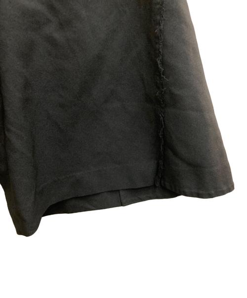 COMME des GARCONS HOMME PLUS（コムデギャルソンオムプリュス）COMME des GARCONS HOMME PLUS (コムデギャルソンオムプリュス) ポリ縮絨インサイドアウトワイドショーツ ブラック サイズ:Sの古着・服飾アイテム