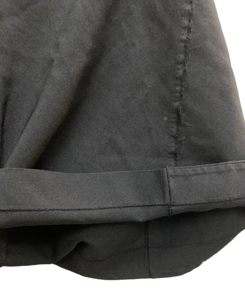 COMME des GARCONS HOMME PLUS（コムデギャルソンオムプリュス）COMME des GARCONS HOMME PLUS (コムデギャルソンオムプリュス) ポリ縮絨インサイドアウトワイドショーツ ブラック サイズ:Sの古着・服飾アイテム