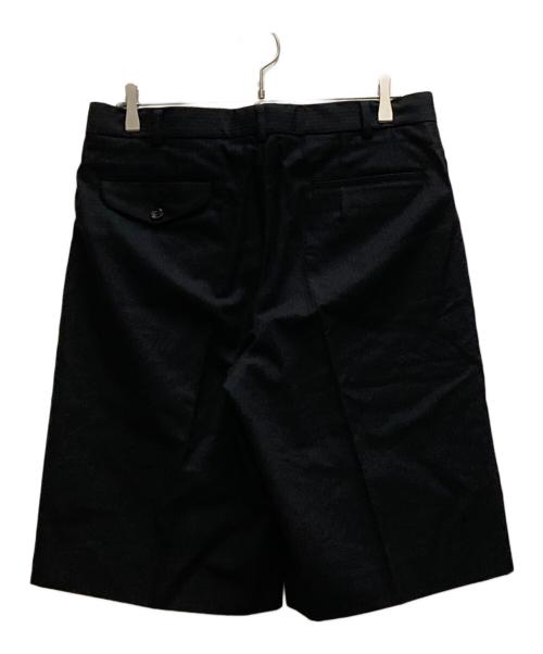 COMME des GARCONS HOMME DEUX（コムデギャルソン オム ドゥ）COMME des GARCONS HOMME DEUX (コムデギャルソン オム ドゥ) ピンストライプタックショーツ ブラック サイズ:Lの古着・服飾アイテム