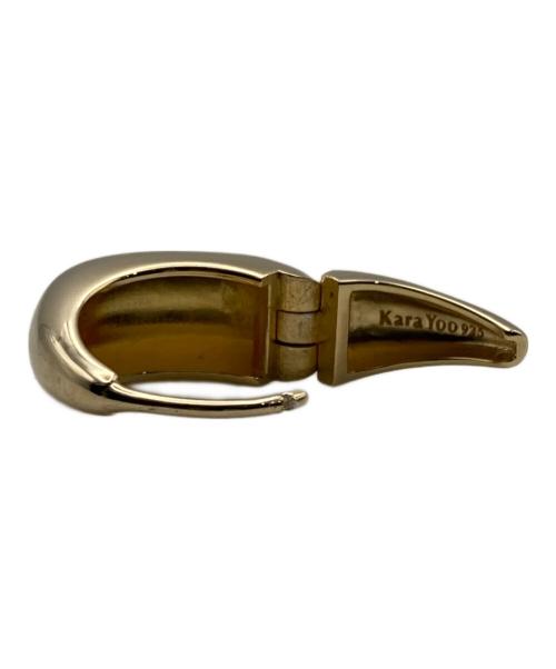 KARA YOO（カラヨー）KARA YOO (カラヨー) BabyHazel フープ ピアス ゴールドの古着・服飾アイテム